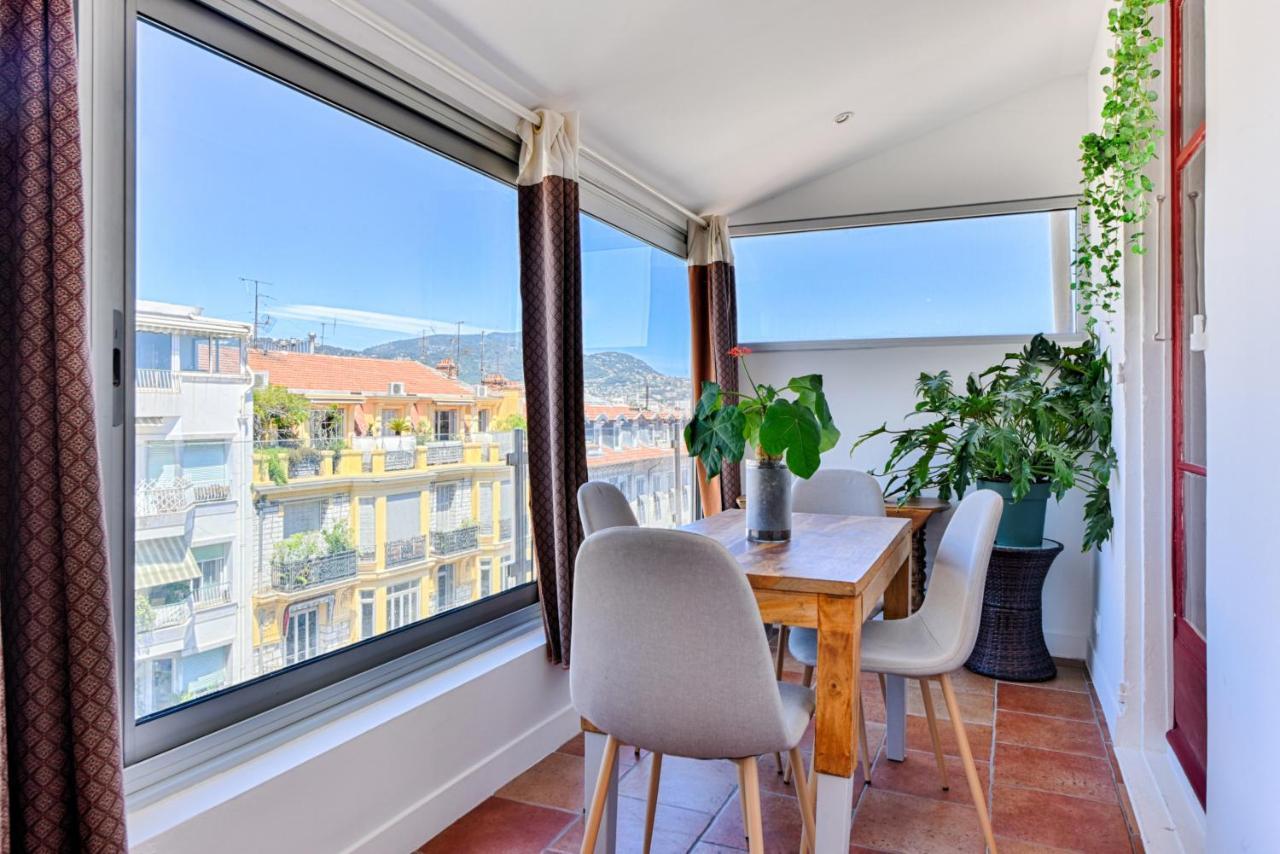 Ferienwohnung La Terrasse De Rossini Nizza Exterior foto