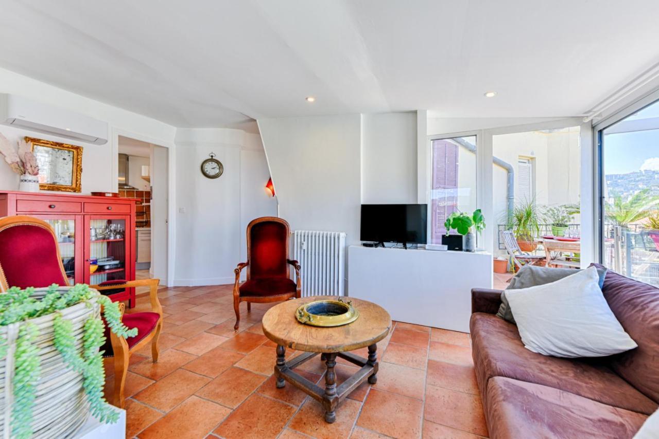 Ferienwohnung La Terrasse De Rossini Nizza Exterior foto