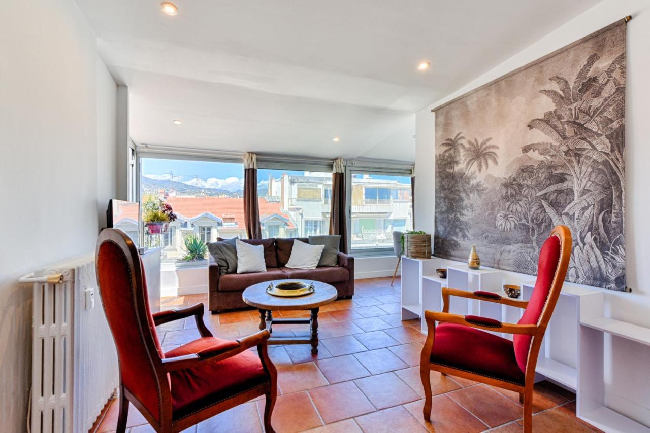 Ferienwohnung La Terrasse De Rossini Nizza Exterior foto