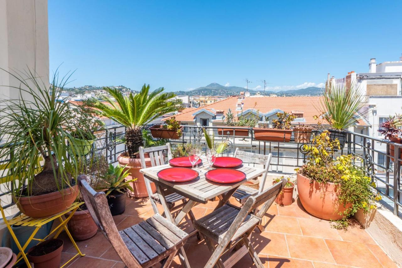 Ferienwohnung La Terrasse De Rossini Nizza Exterior foto