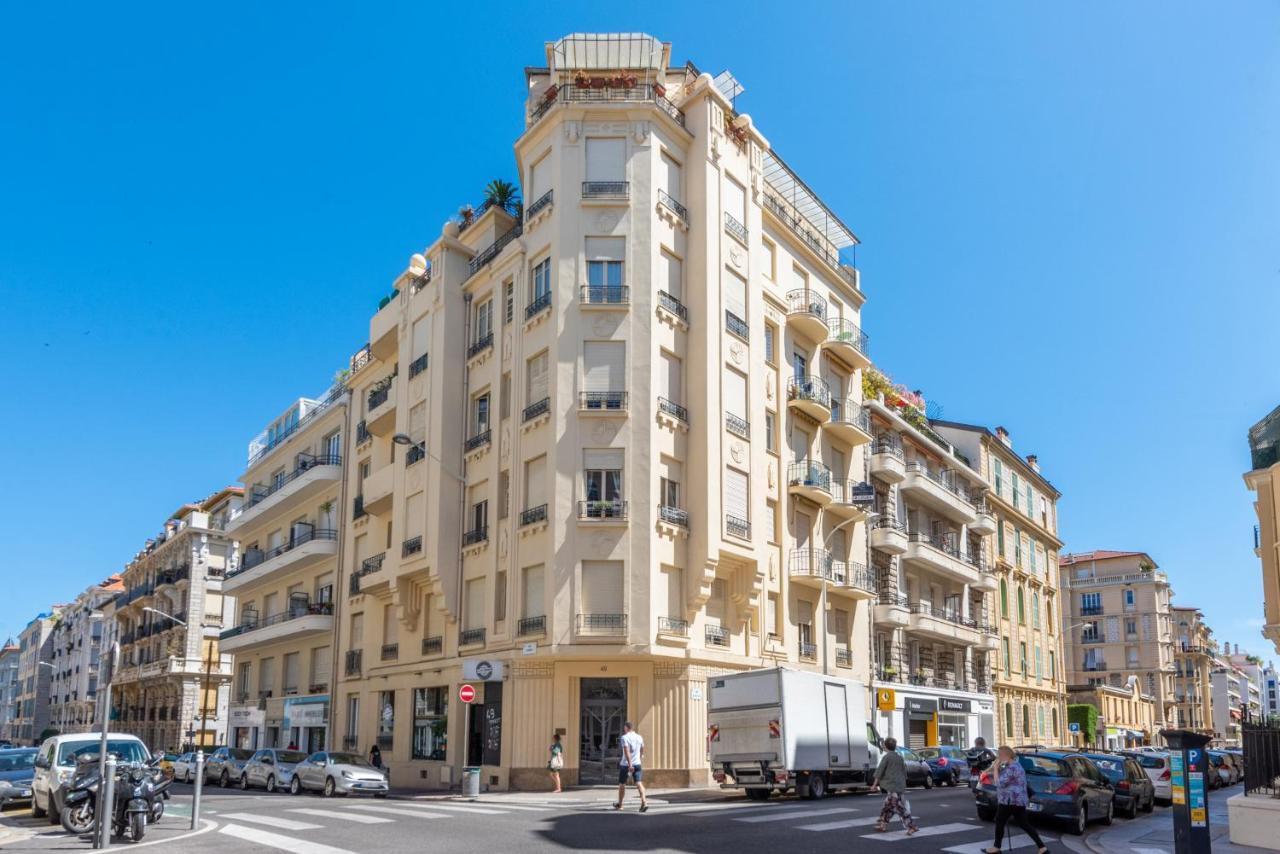 Ferienwohnung La Terrasse De Rossini Nizza Exterior foto